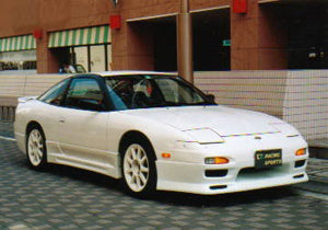US Racing Sports Nissan 180SX (RPS13) Rear Half Spoiler