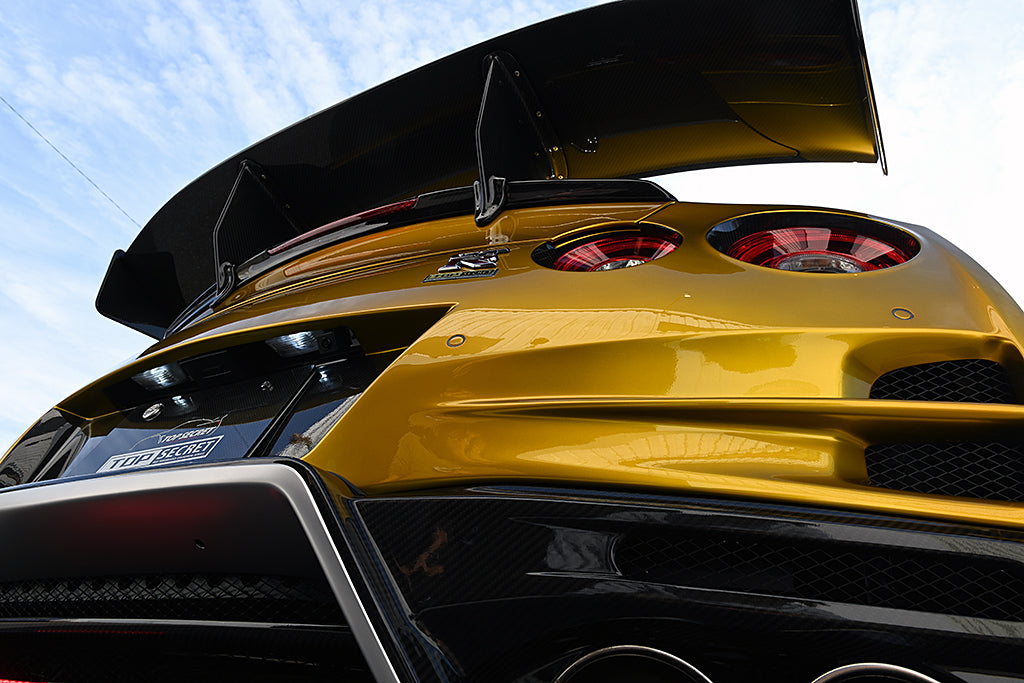 Top Secret R35 GT Wing ST2 (High Mount)