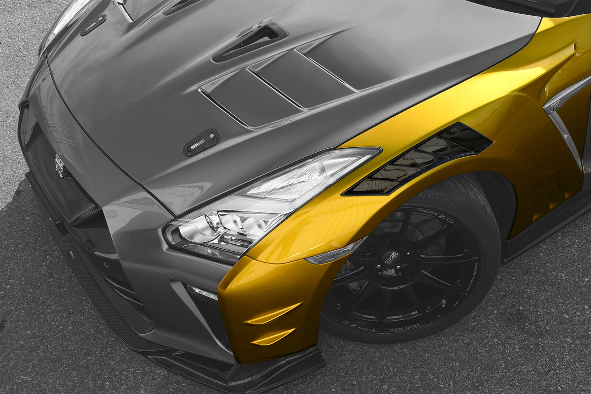 Top Secret R35 GT Front Wide Fenders