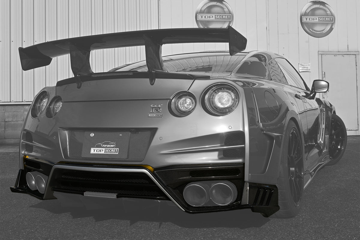 Top Secret R35 M17 Rear Under Bumper