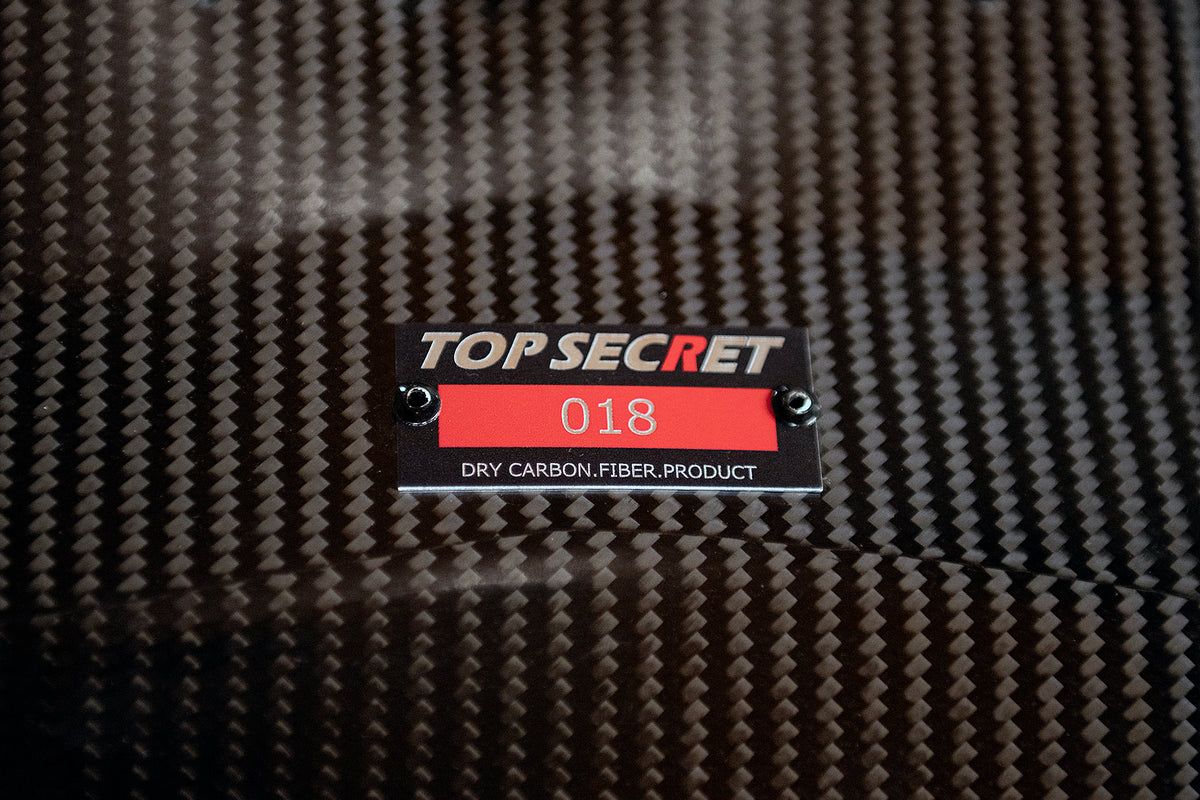 Top Secret BNR34 Dry Carbon Bonnet