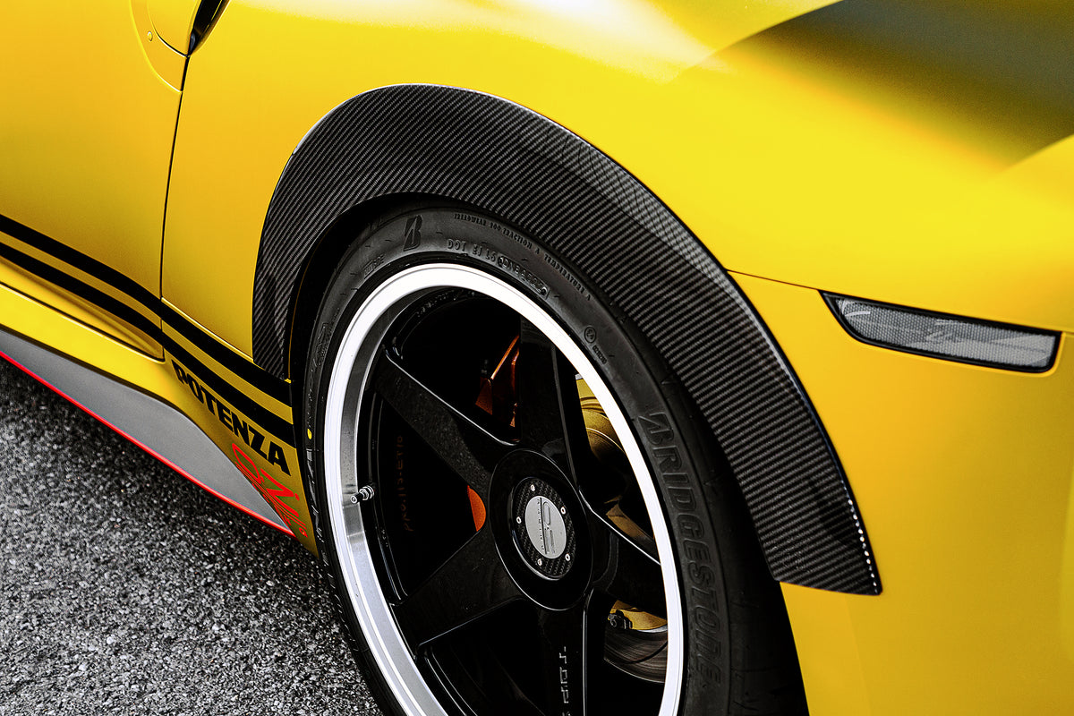 Top Secret RZ34 Dry Carbon Rear Over Fenders