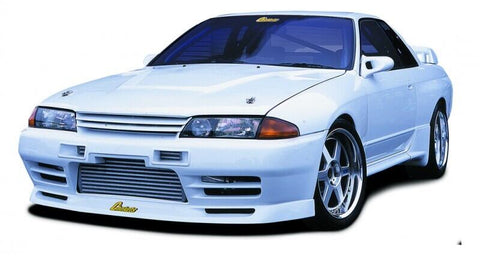 GP SPORTS Nissan Skyline GT-R (BNR32) Chokets Front Bumper Ducted