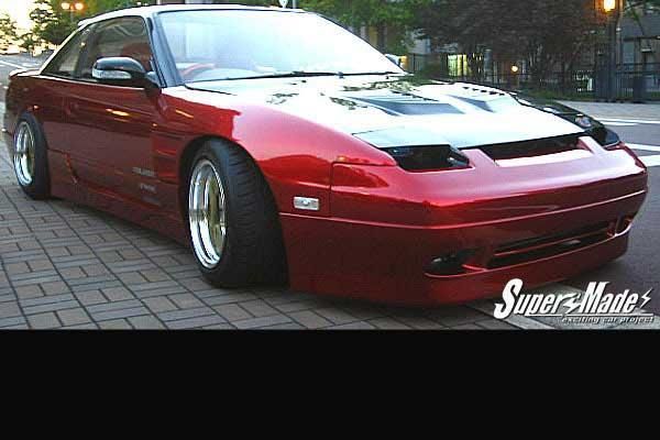 SuperMade Nissan 180SX (RPS13) Instant Gentleman Aero