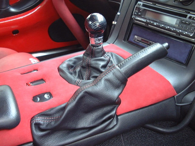 ZOOM ENGINEERING Mazda RX-7 (FD3S) Mazda RX-7 Parking Brake Boot (Synthetic Leather Black Re)