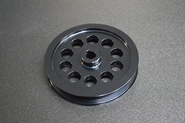 Tec-Art's Toyota Corolla Levin / Trueno (AE86) Aluminum Power Steering Pump Pulley