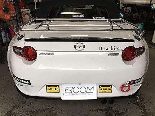 ZOOM ENGINEERING Mazda Roadster (ND) Mazda ND Roadster Stainless Trunk Carrier 19mm