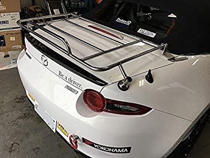 ZOOM ENGINEERING Mazda Roadster (ND) Mazda ND Roadster Stainless Trunk Carrier 19mm