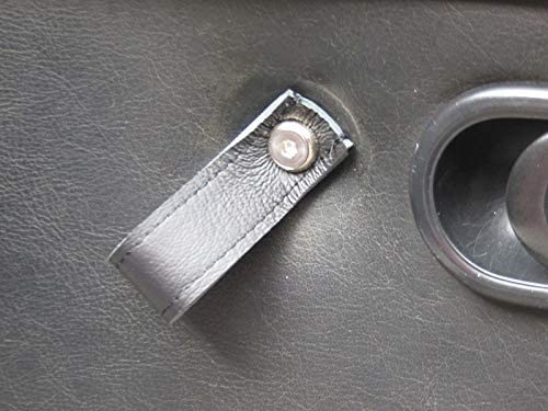 ZOOM ENGINEERING Mazda Roadster (NA6 / NA8) Eunos NA Roadster Door Pull Belt Type M2, Single Side (Synthetic Leather Black Bl)
