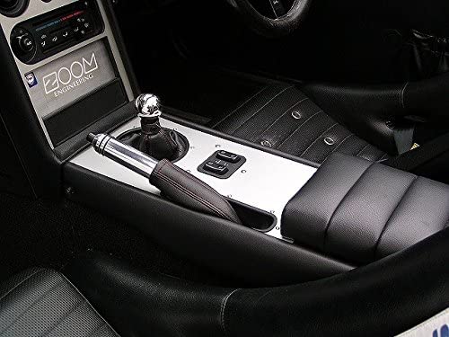 ZOOM ENGINEERING Mazda Roadster (NA6 / NA8) Eunos NA Roadster Manual Trad Style Console (Black Leather) (Black Black Black Black)