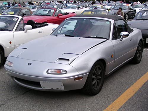 ZOOM ENGINEERING Mazda Roadster (NA6 / NA8) Eunos NA Roadster FRP Cooling Light Cover (Unpainted)