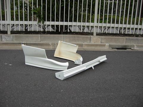 TBO Nissan 180SX (RPS13) Rear Lip 3-Piece