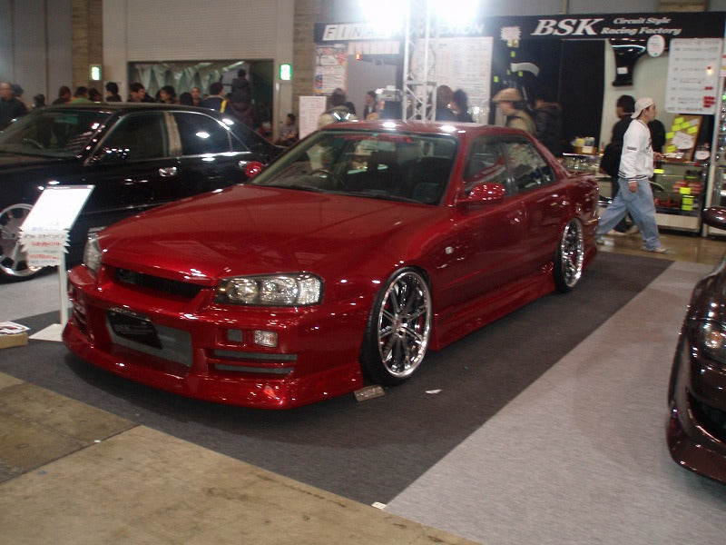 BSK Nissan Skyline R34 (ER34) 3-Piece Aero Set (Front Bumper, Side Steps, Rear Bumper)