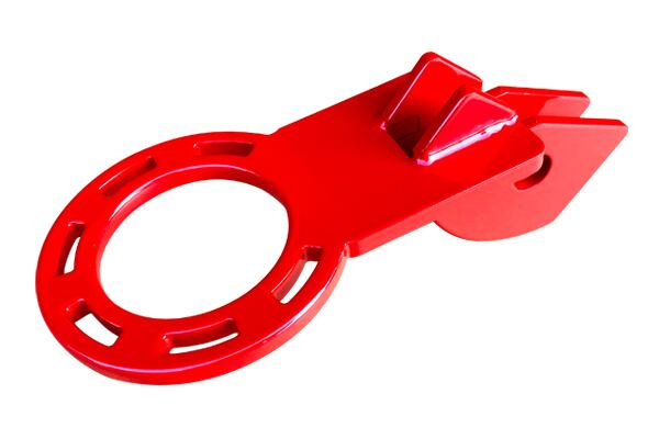 GP SPORTS Mitsubishi Lancer Evolution VII to IX (CT9A) G-SONIC Tow Hook TYPE-1 Lancer EVO IX Factory Rear