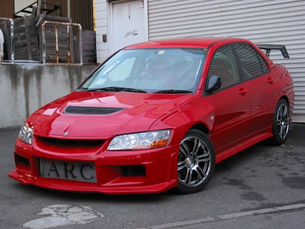 Do-Luck Mitsubishi Lancer Evolution VII-IX (CT9A) Front BumperTop Molding