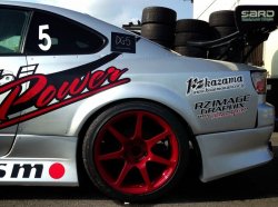 KOGUCHI POWER Nissan Silvia S15 Rear Wide Fenders