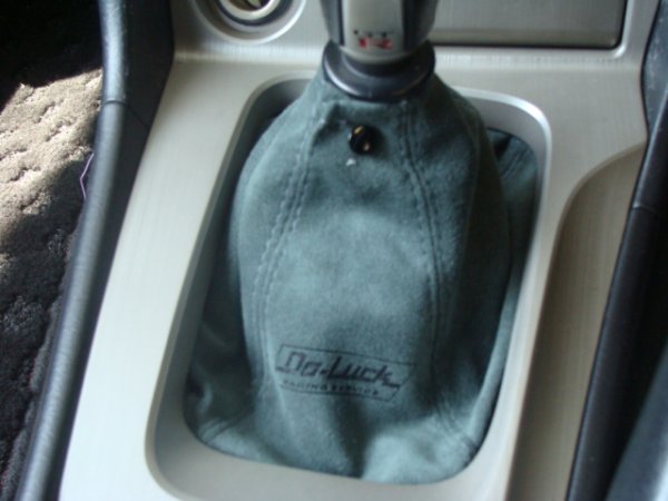 Do-Luck Nissan Skyline GT-R (BNR34) Shift & Side Boot Set, Leather (Gray