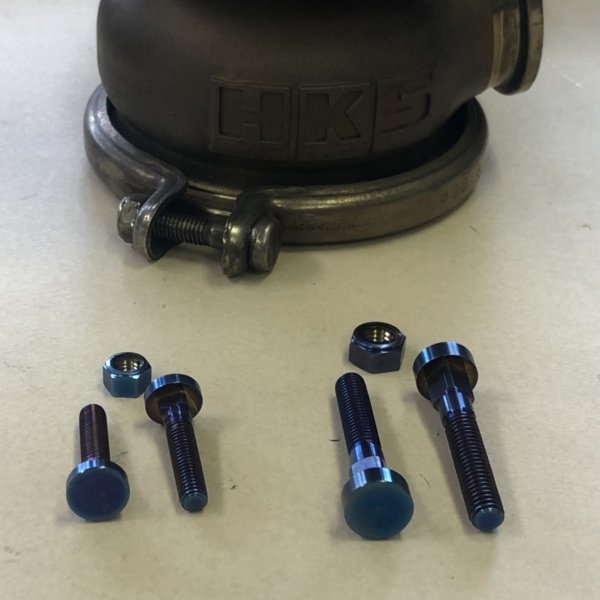 Do-Luck Bolt & Nut Set M6, HKS GT2 Wastegate Inlet V-Band