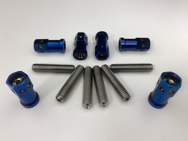 Do-Luck Floating Nut + Stud Bolt Set (6), Winters Quick Change