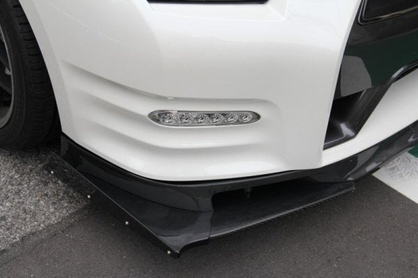 Do-Luck Nissan GT-R (R35) Add-On Fins for Front Lip