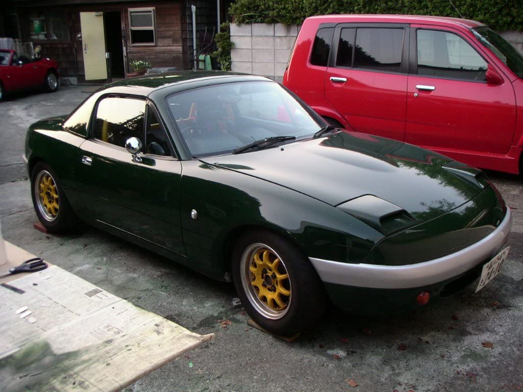 ZOOM ENGINEERING Mazda Roadster (NA6 / NA8) Eunos NA Roadster FRP Cooling Light Cover (Unpainted)