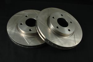 GT-1 Motor Sports Front Slotted Rotors (ECR33 Turbo)