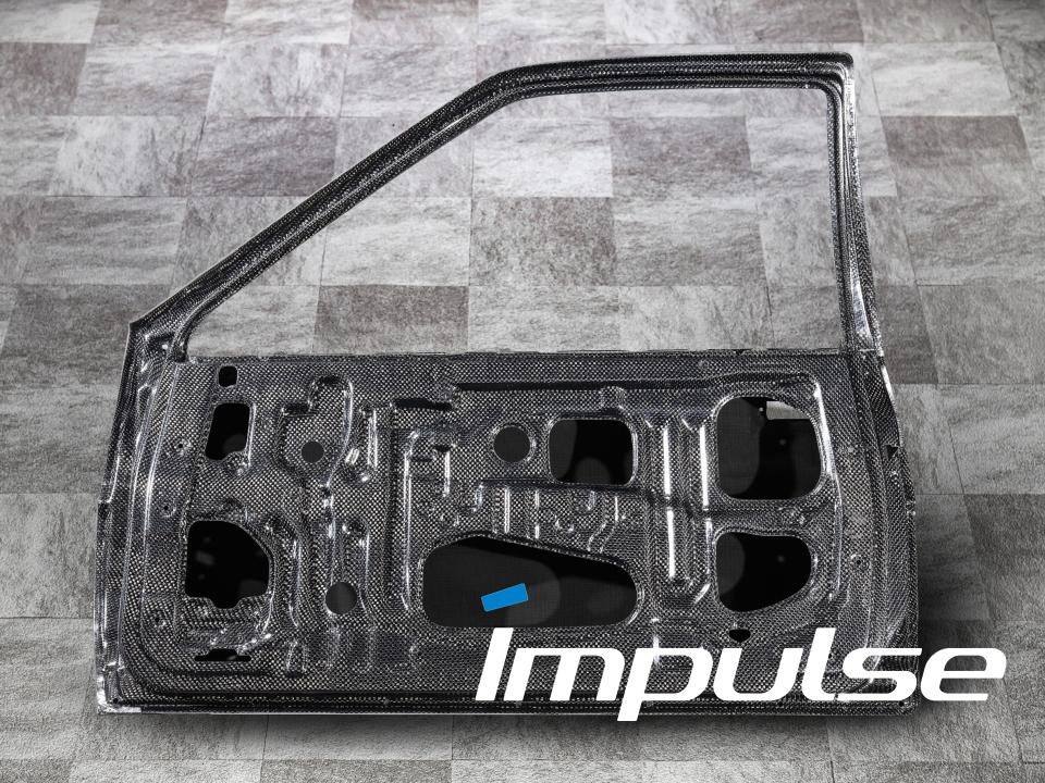 IMPULSE Toyota Corolla Levin / Trueno (AE86) Dry Carbon Door (One Side)