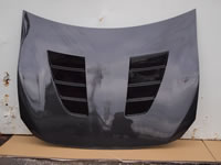 D.speed Subaru BRZ (ZD8) Aero Shape Bonnet (with Rain Guard, Type 2, Zenki and Kouki) (Carbon)
