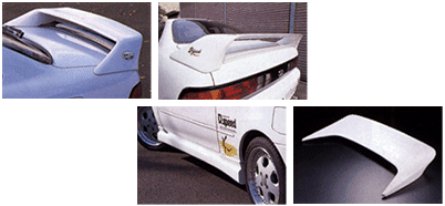 D.speed Toyota Corolla Trueno (AE101) Rear Spoiler