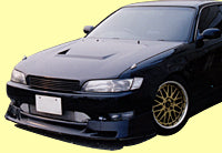 D.speed Toyota Mark II (JZX90) Aero Shape Bonnet (Carbon)