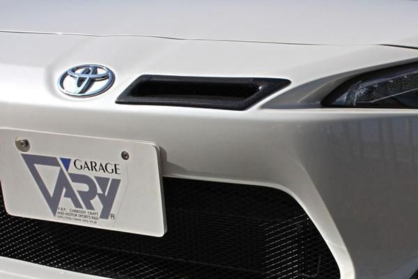 Garage Vary Toyota 86 / Subaru BRZ (ZN6 / ZC6) 86 Zenki Intake Duct with Feed Duct (Carbon)