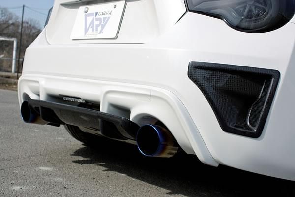 Garage Vary Toyota 86 / Subaru BRZ (ZN6 / ZC6) 86 Zenki Rear Diffuser with Center Flap (FRP) 2