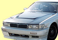 D.speed Nissan Laurel (C33) Aero Shape Bonnet (FRP)