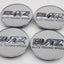 Blitz Technospeed Z1 Reproduction Center Caps *Silver/Black Chrome*