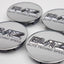 Blitz Technospeed Z1 Reproduction Center Caps *Silver/Black Chrome*