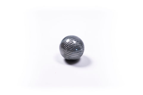 Hitman Silver Carbon Weighted Shift Knob