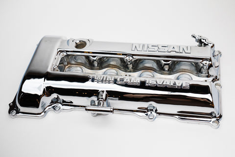 Nissan S13 SR20DET Valve Cover *Triple Chrome Plated*