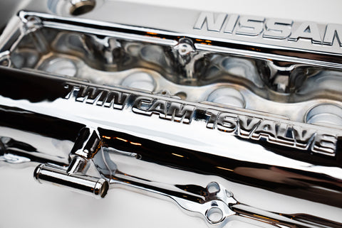 Nissan S13 SR20DET Valve Cover *Triple Chrome Plated*
