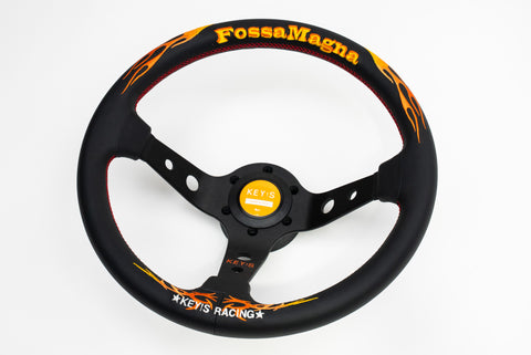 330mm KEY!S Racing Fossa Magna Deep (Leather)