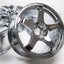 URAS NS-01 17" 9.5J +15 (5x114.3) *Triple Chrome Plated*