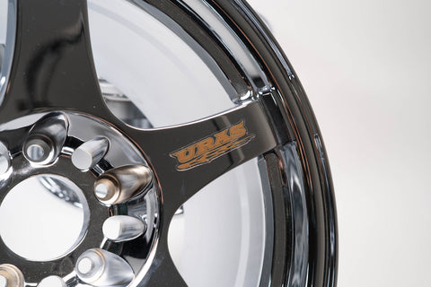 URAS NS-01 17" 9.5J +15 (5x114.3) *Triple Chrome Plated*