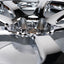 WORK Emotion XT7 17" 9J +17 Pair (5x114.3) *Triple Chrome Plated*