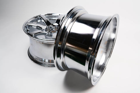WORK Emotion XT7 17" 9J +17 Pair (5x114.3) *Triple Chrome Plated*