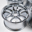 WORK CR Kai 17" 9J +17, 9J +28  (5x114.3) *Triple Chrome Plated*