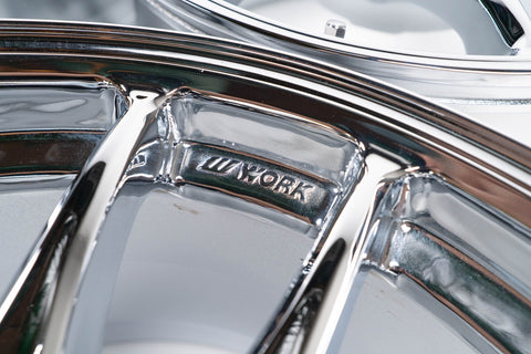WORK CR Kai 17" 9J +17, 9J +28  (5x114.3) *Triple Chrome Plated*
