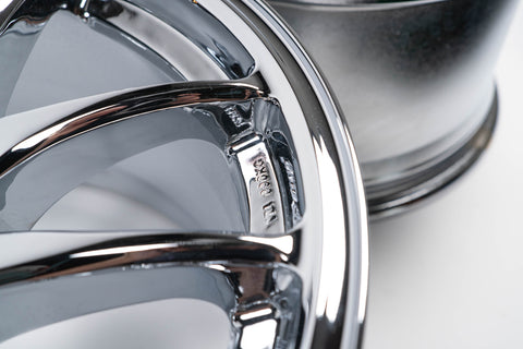 WORK CR Kai 17" 9J +17, 9J +28  (5x114.3) *Triple Chrome Plated*