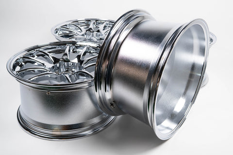WORK CR Kai 17" 9J +17, 9J +28  (5x114.3) *Triple Chrome Plated*