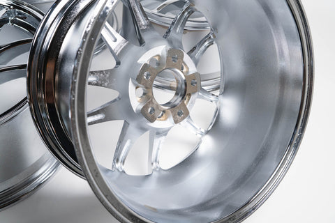 WORK CR Kai 17" 9J +17, 9J +28  (5x114.3) *Triple Chrome Plated*