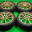 Yokohama Advan RCIII Super Tarmac 17" 7J +45 (4x100) *Bridgestone Potenza RE-71RS Tires Included*