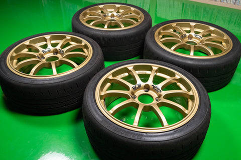 Yokohama Advan RCIII Super Tarmac 17" 7J +45 (4x100) *Bridgestone Potenza RE-71RS Tires Included*